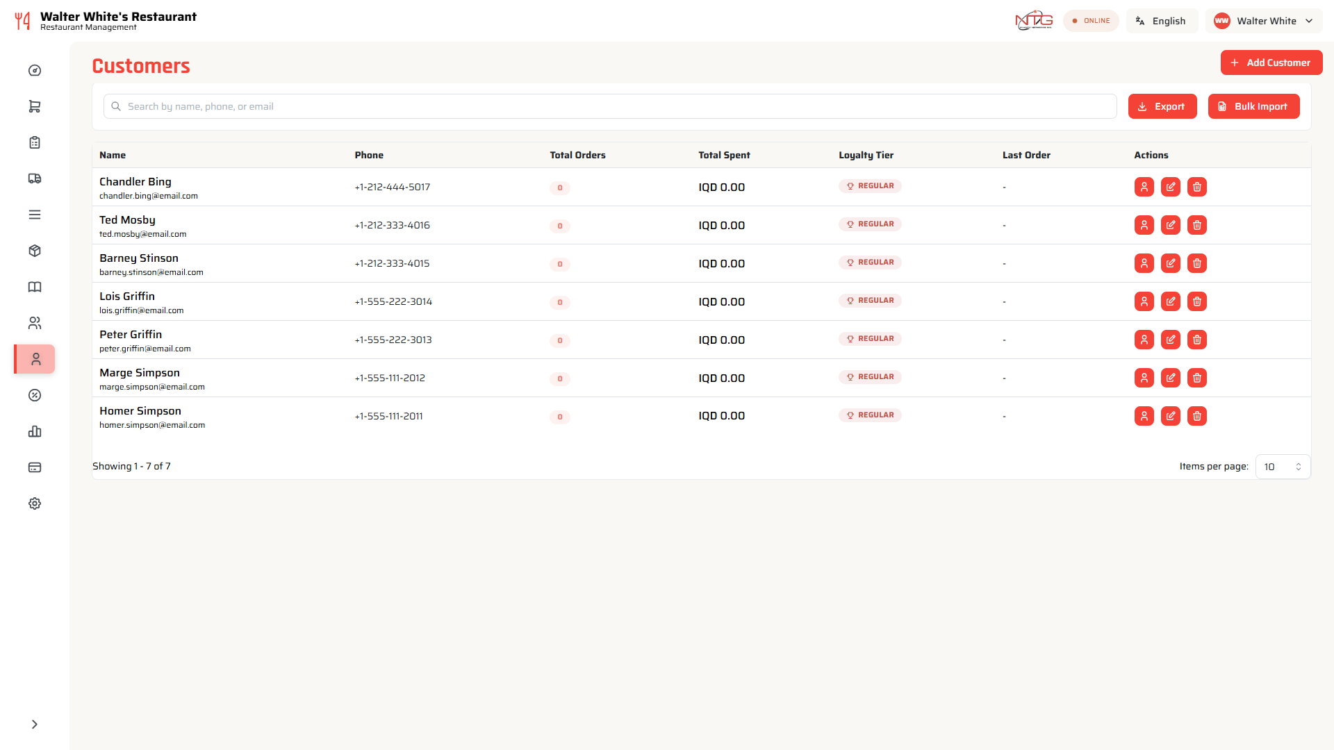 Customer Database